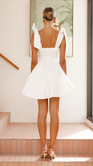 Annette Mini Dress - White
