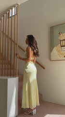 Margo Midi Dress - Yellow