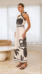 Boe Halter Maxi Dress - Palm Canyon