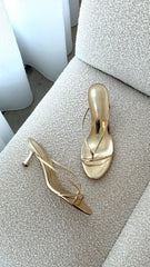 Gillie Heel - Gold Metallic