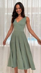 Jayde Knit Dress - Khaki