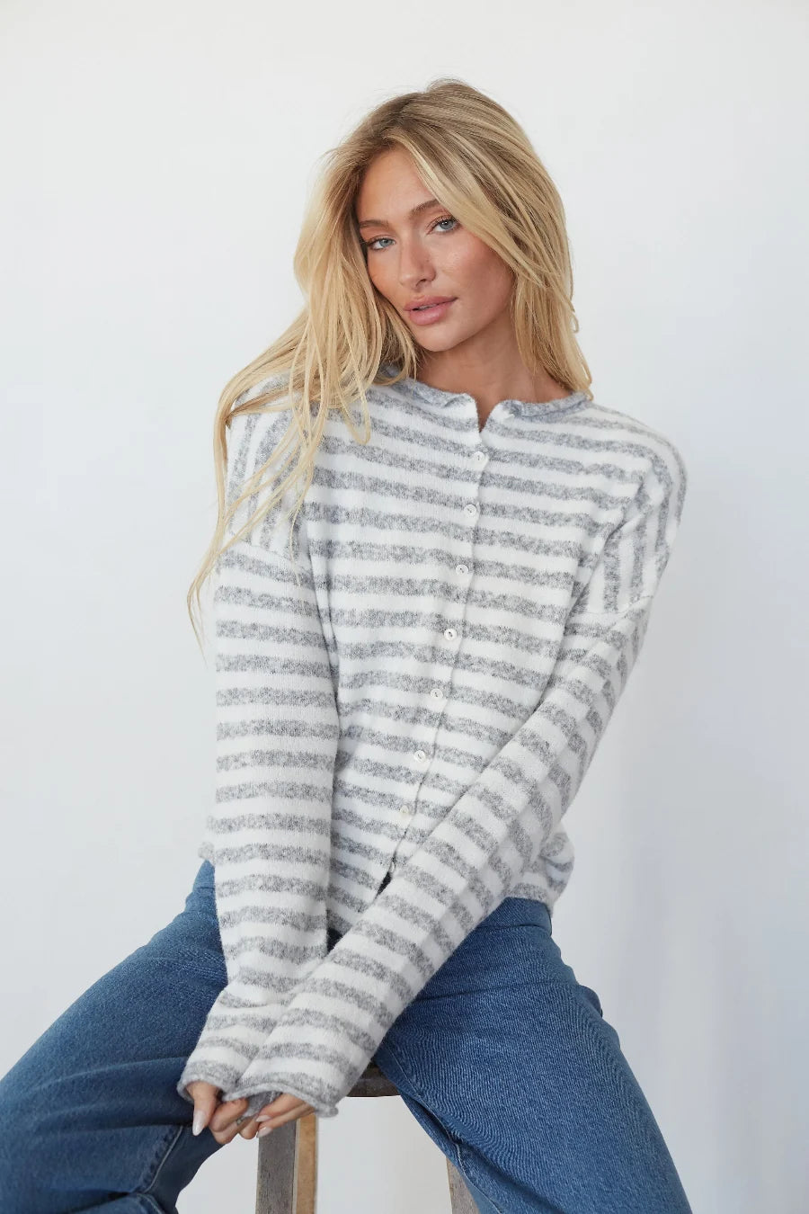 Frances Button Up Cardigan